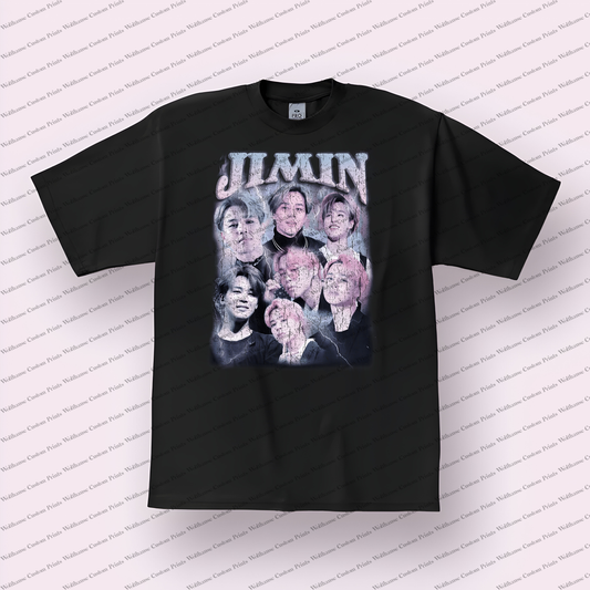 Jimin Distressed Graphic Tee