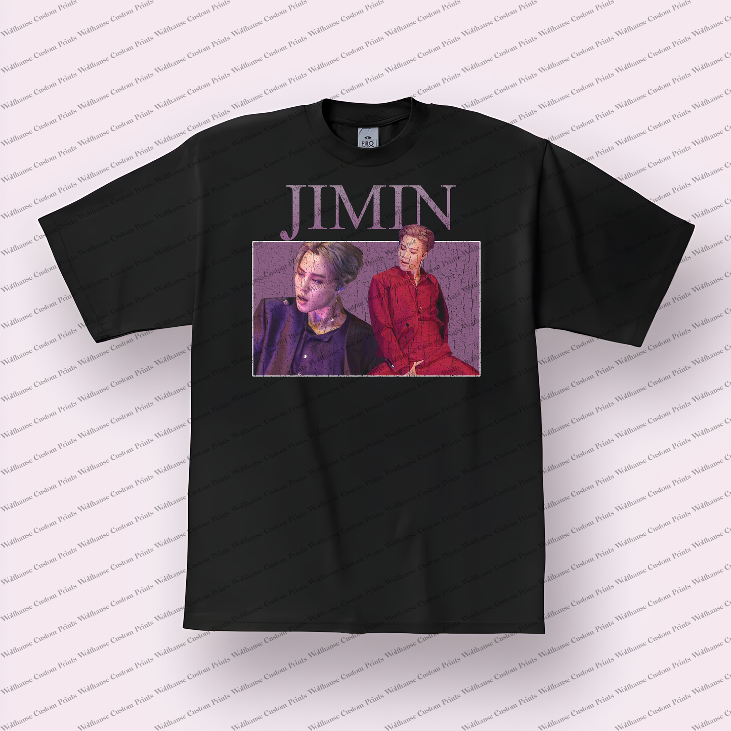Jimin Distressed Graphic Tee