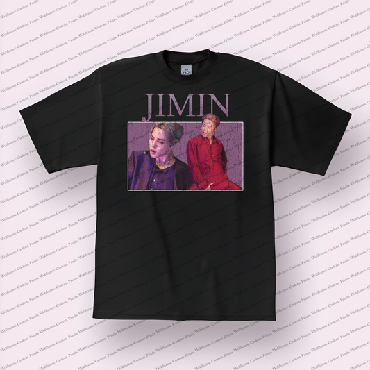 Jimin Distressed Graphic Tee