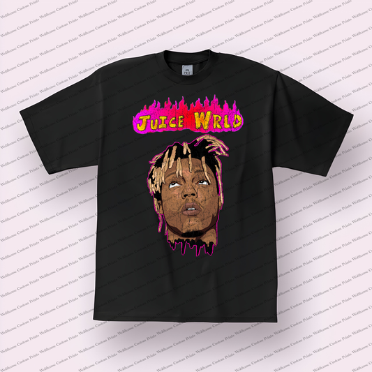 Juice Wrld Distressed Graphic Tee