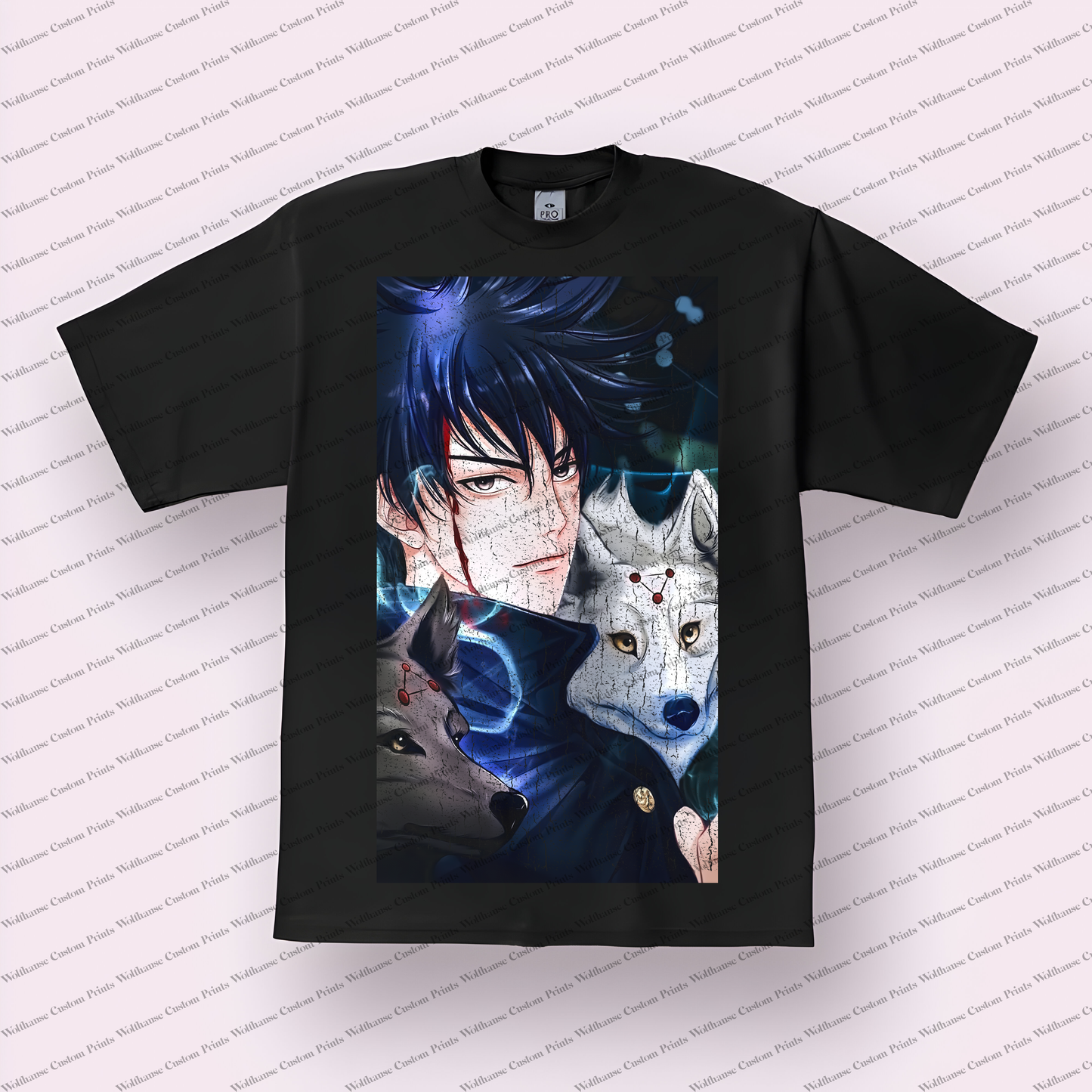 Jujutsu Kaisen Distressed Design Graphic Tee