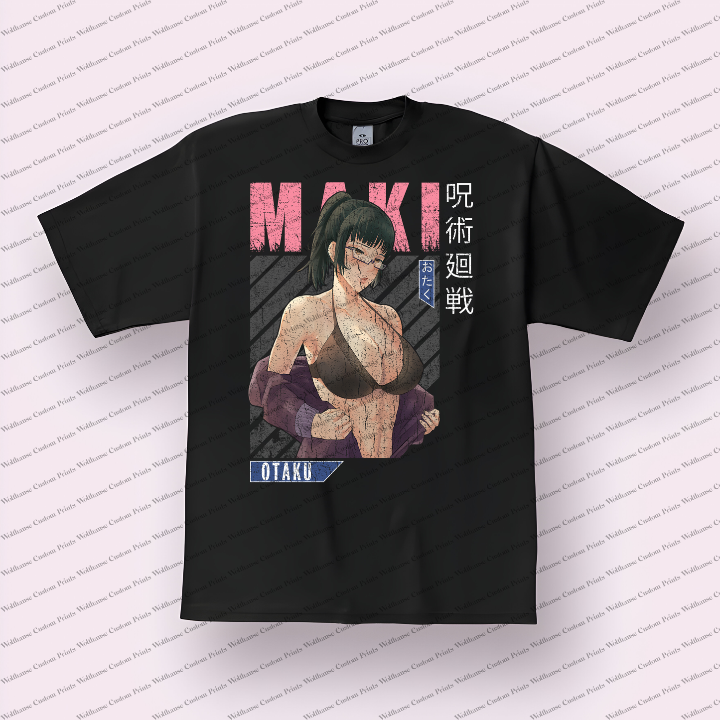 Jujutsu Kaisen Distressed Design Graphic Tee