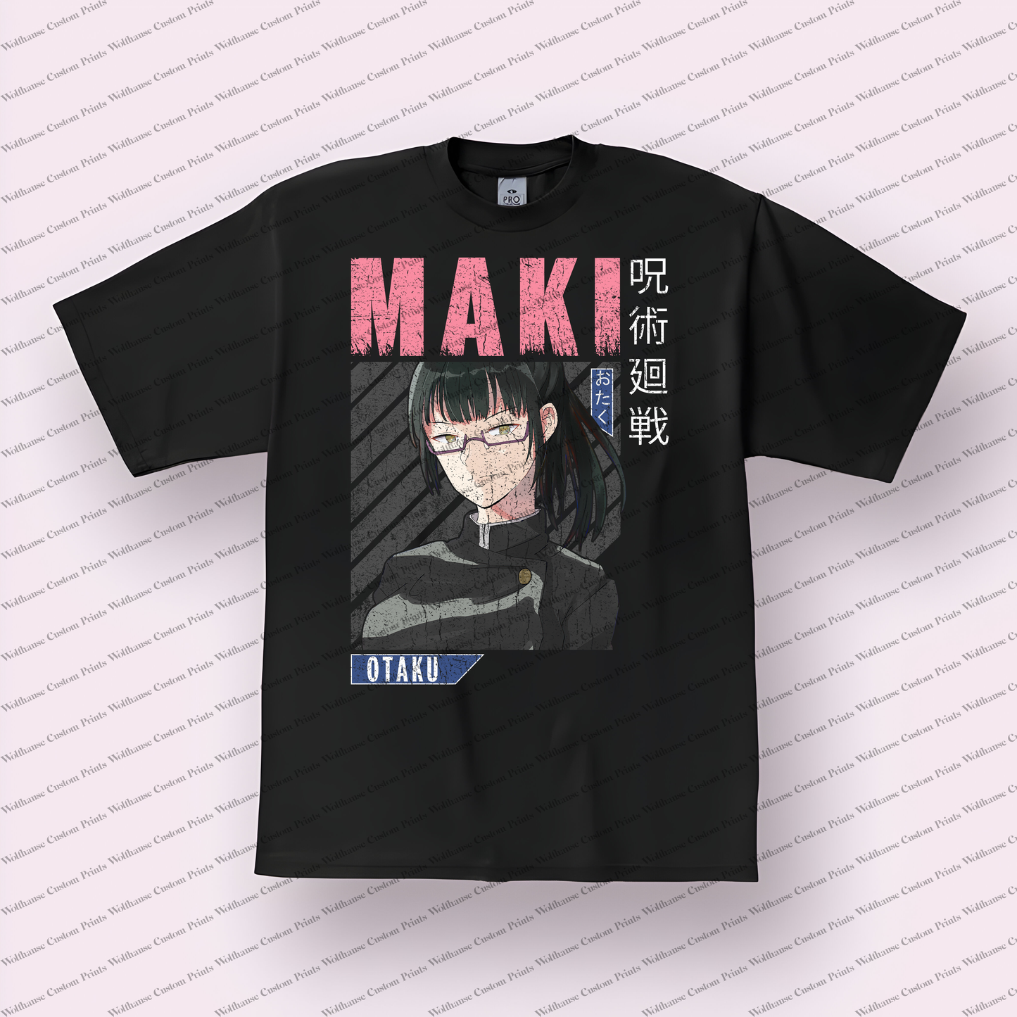 Jujutsu Kaisen Distressed Design Graphic Tee