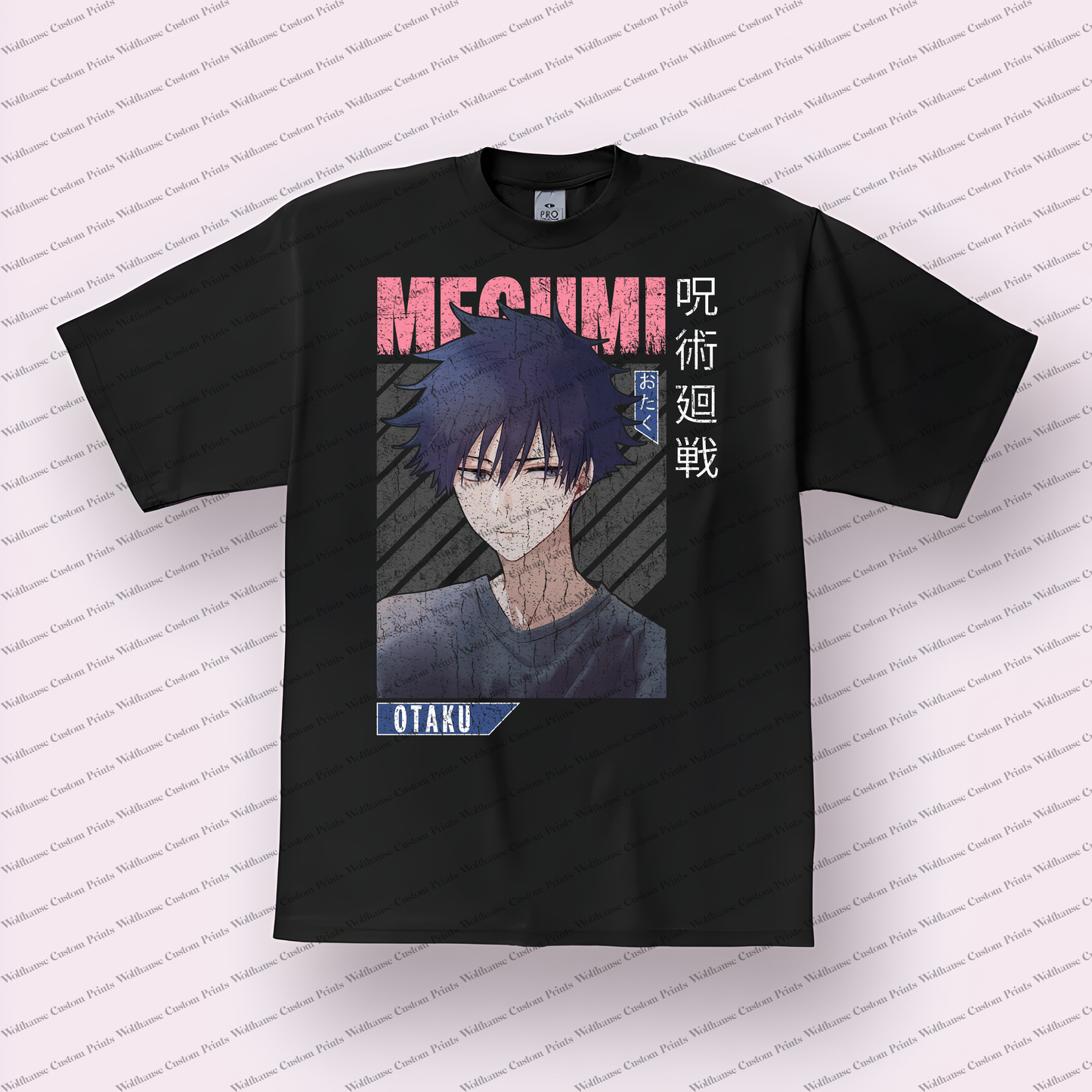 Jujutsu Kaisen Distressed Design Graphic Tee