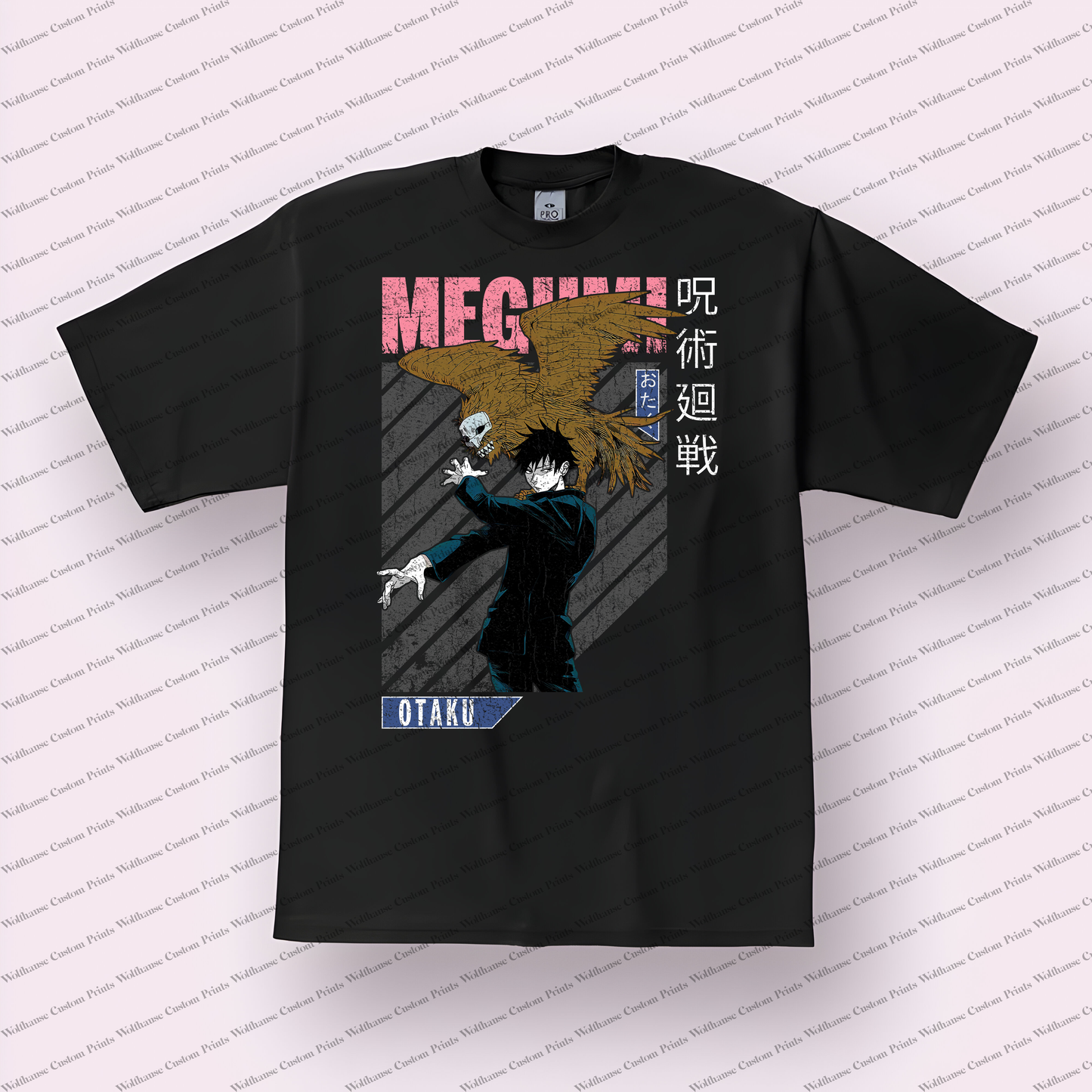 Jujutsu Kaisen Distressed Design Graphic Tee