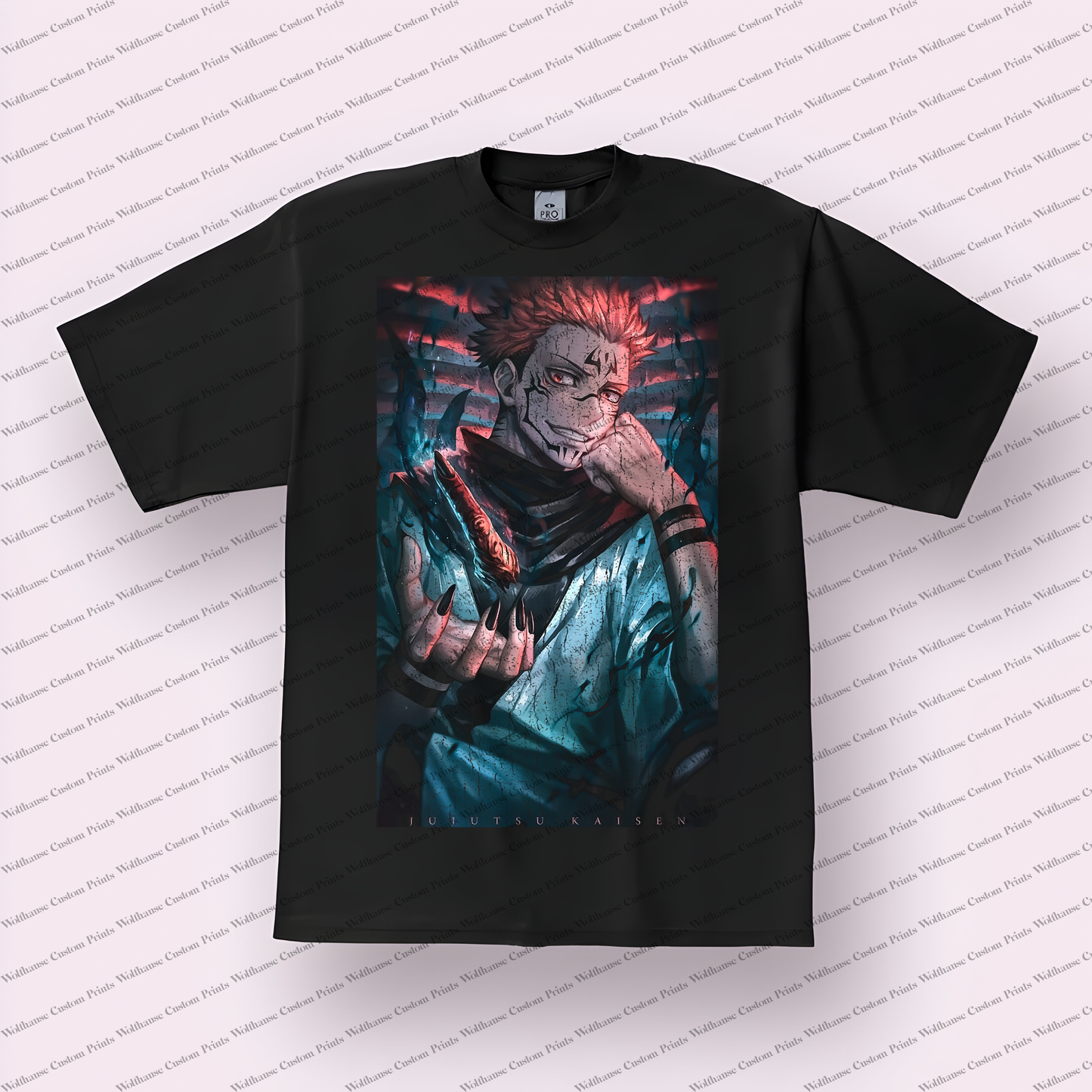 Jujutsu Kaisen Distressed Design Graphic Tee