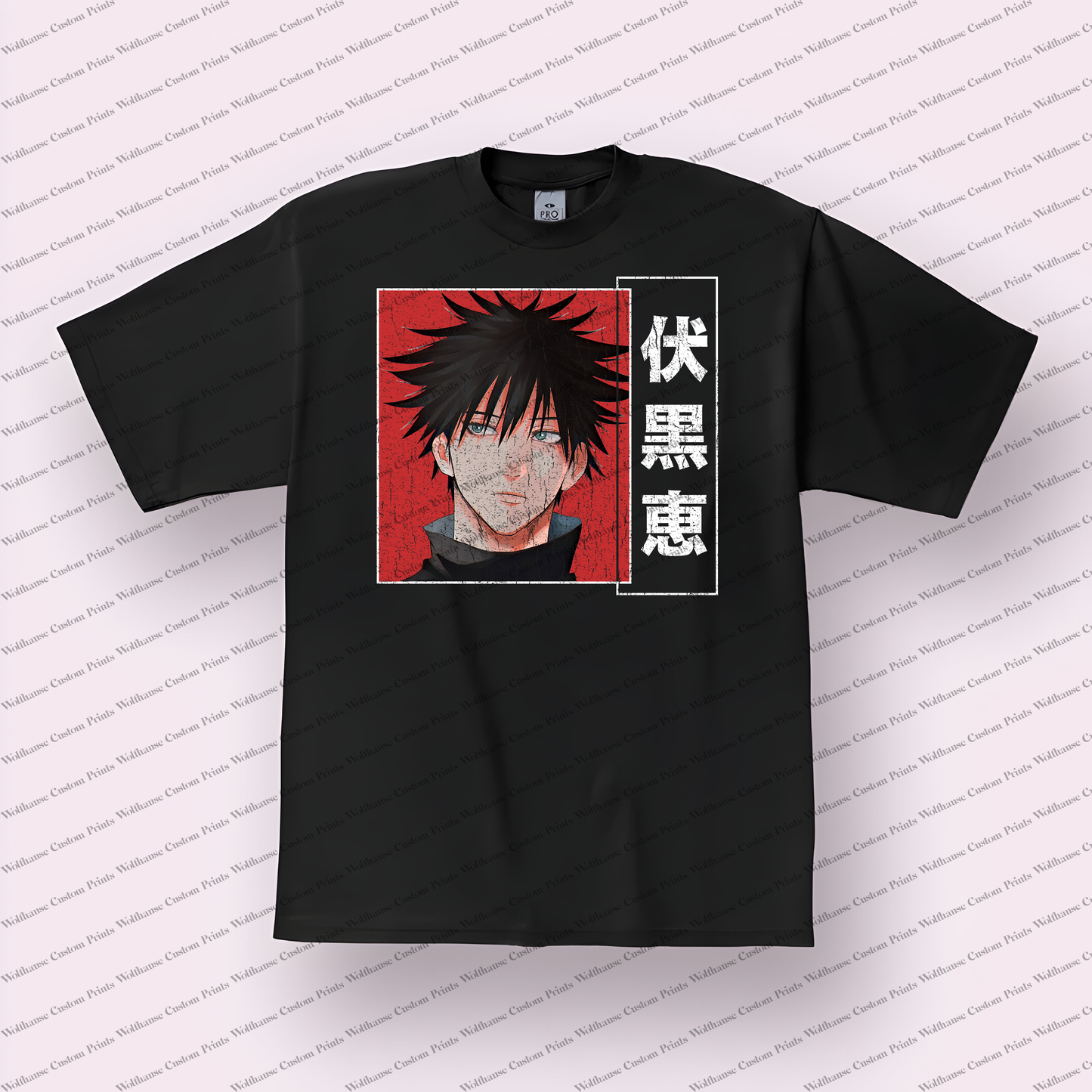 Jujutsu Kaisen Distressed Design Graphic Tee