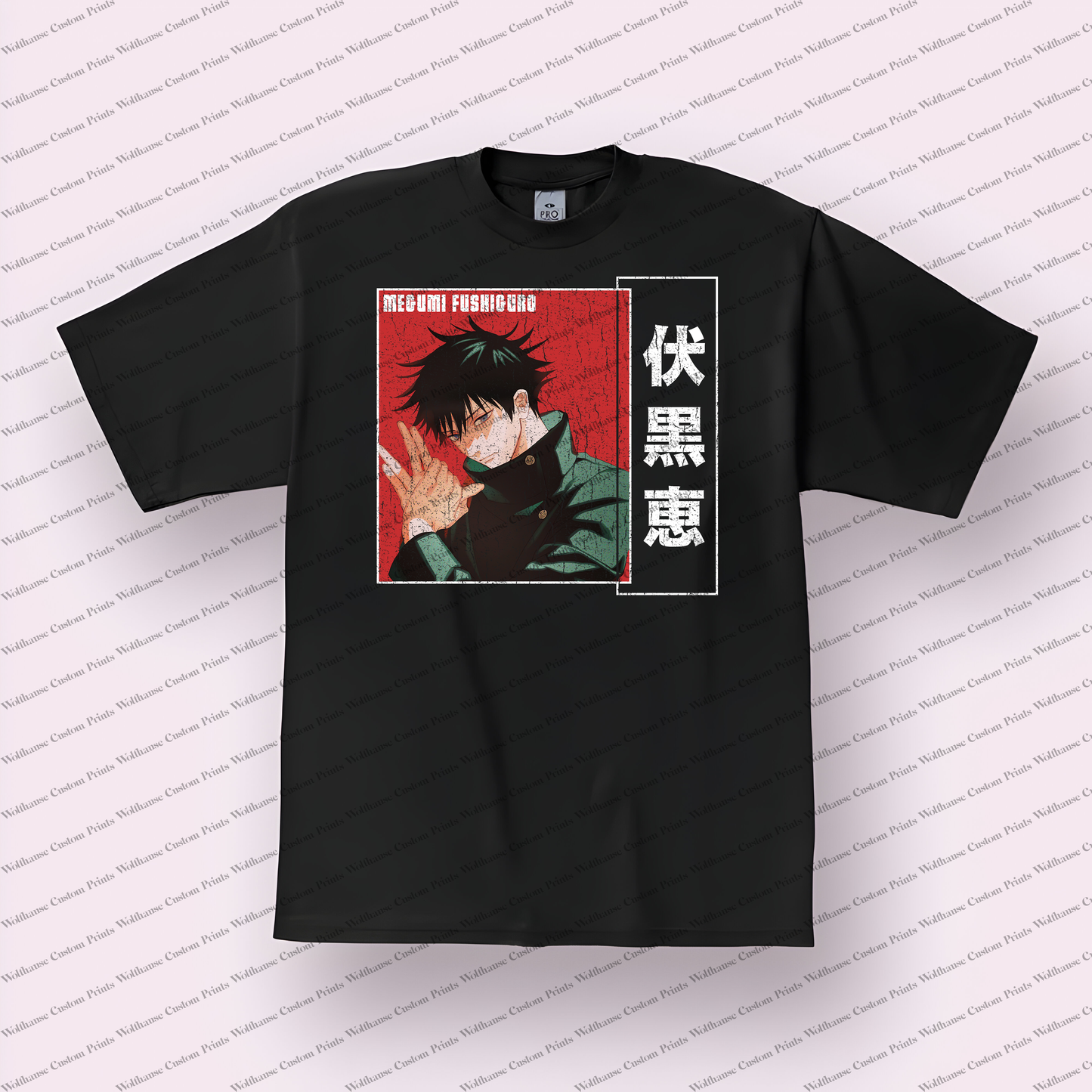 Jujutsu Kaisen Distressed Design Graphic Tee