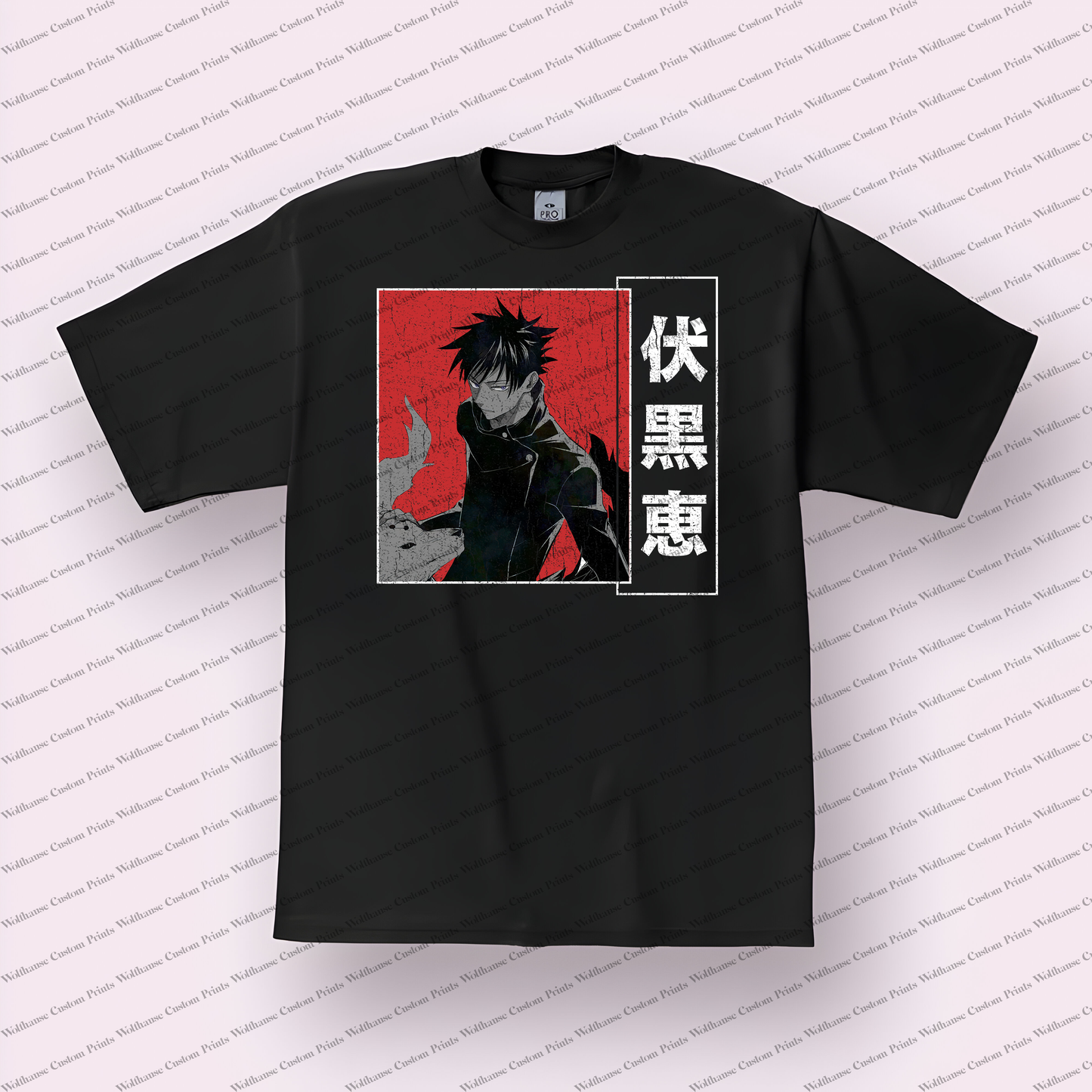 Jujutsu Kaisen Distressed Design Graphic Tee