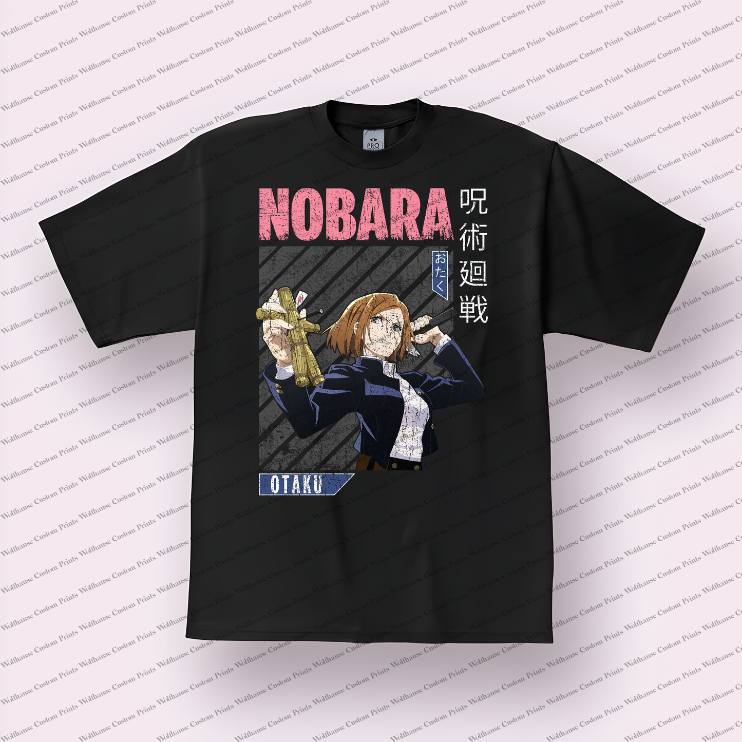 Jujutsu Kaisen Distressed Design Graphic Tee