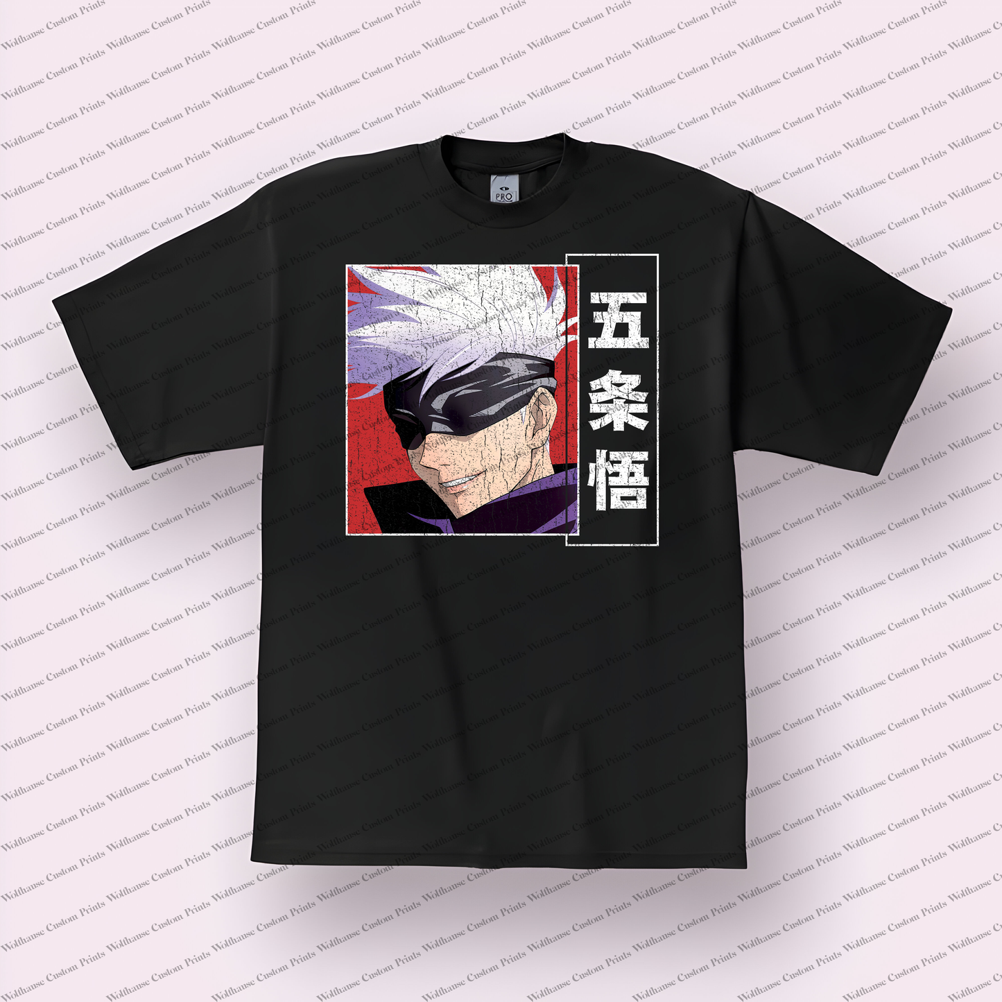 Jujutsu Kaisen Distressed Design Graphic Tee