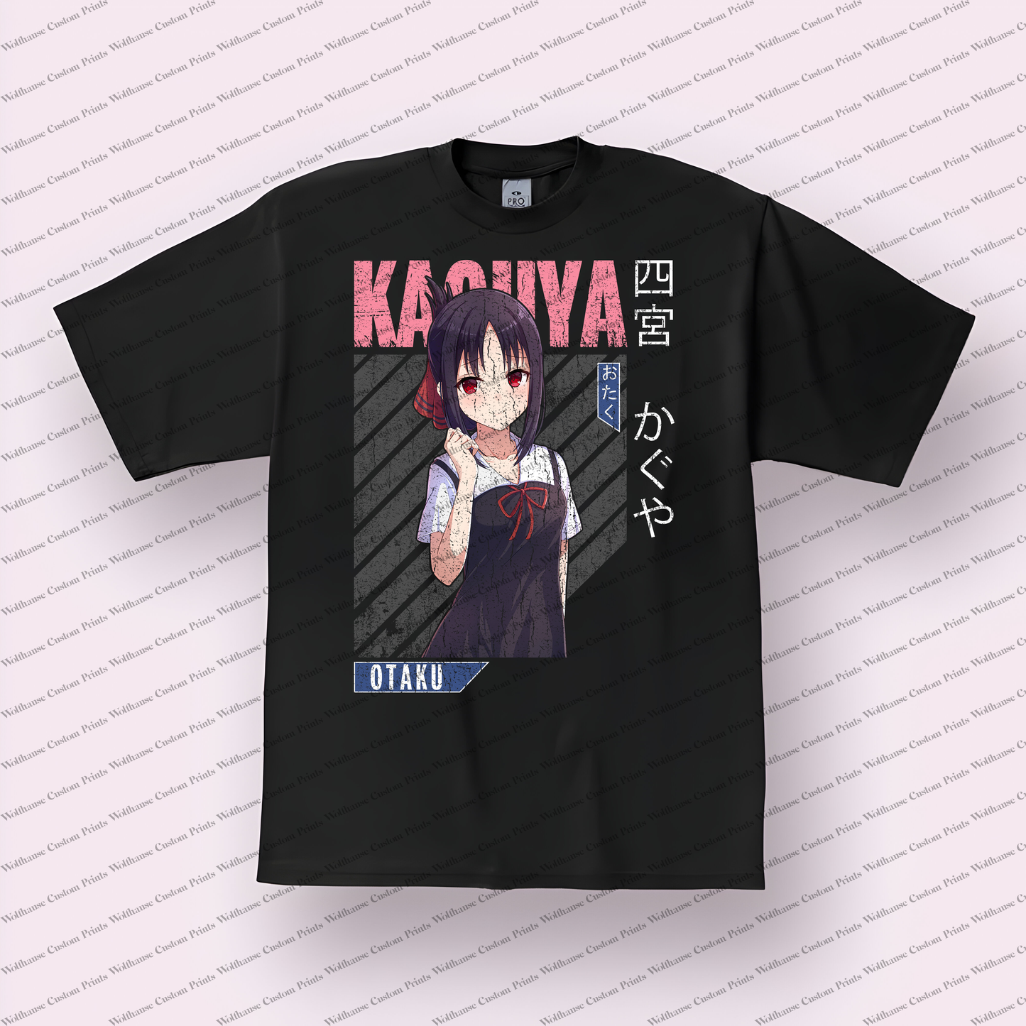 Kaguya-sama Distressed Design Graphic Tee