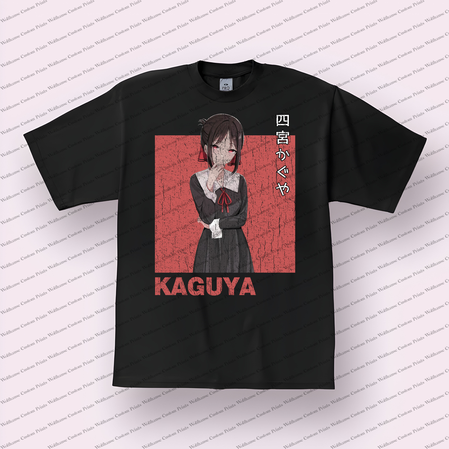 Kaguya-sama Distressed Design Graphic Tee