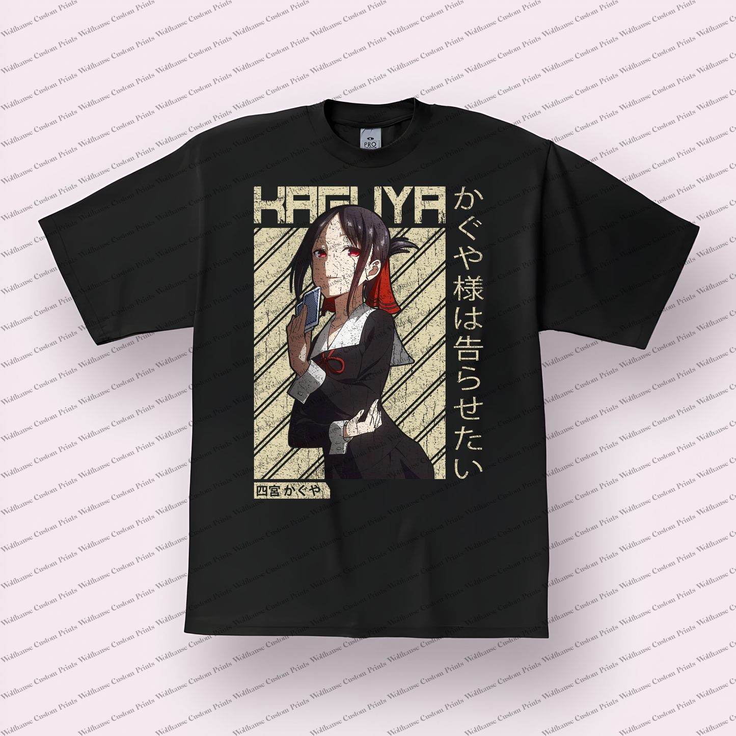 Kaguya-sama Distressed Design Graphic Tee