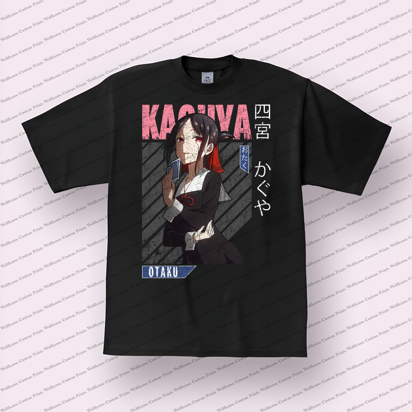 Kaguya-sama Distressed Design Graphic Tee
