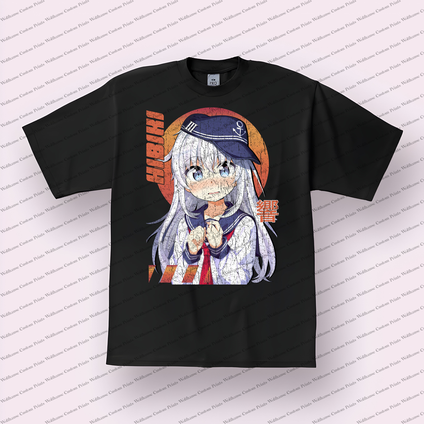 KanColle Distressed Design Graphic Tee