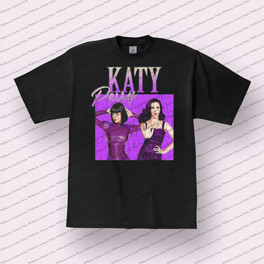 Katy Perry Distressed Graphic Tee