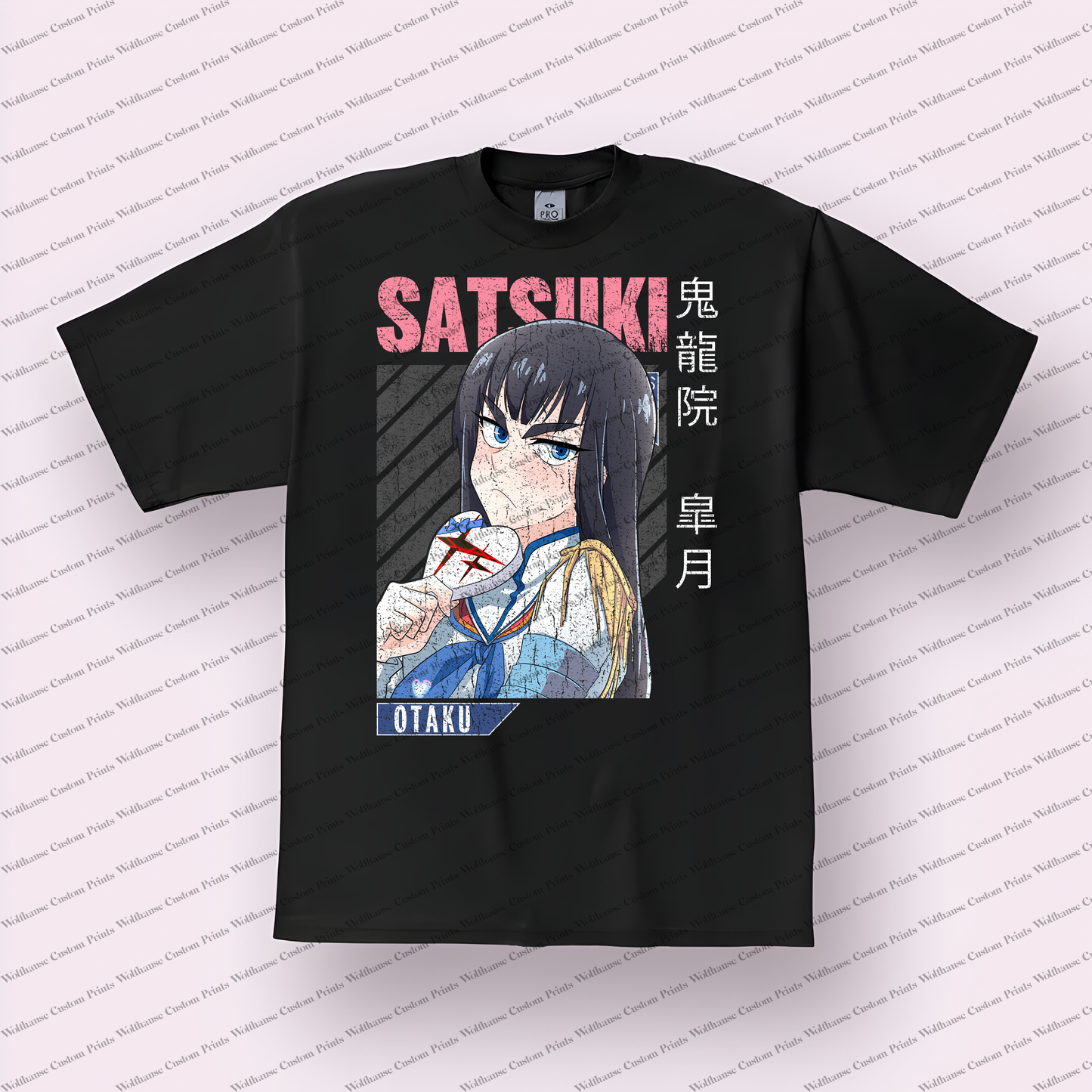 Kill la Kill Distressed Design Graphic Tee