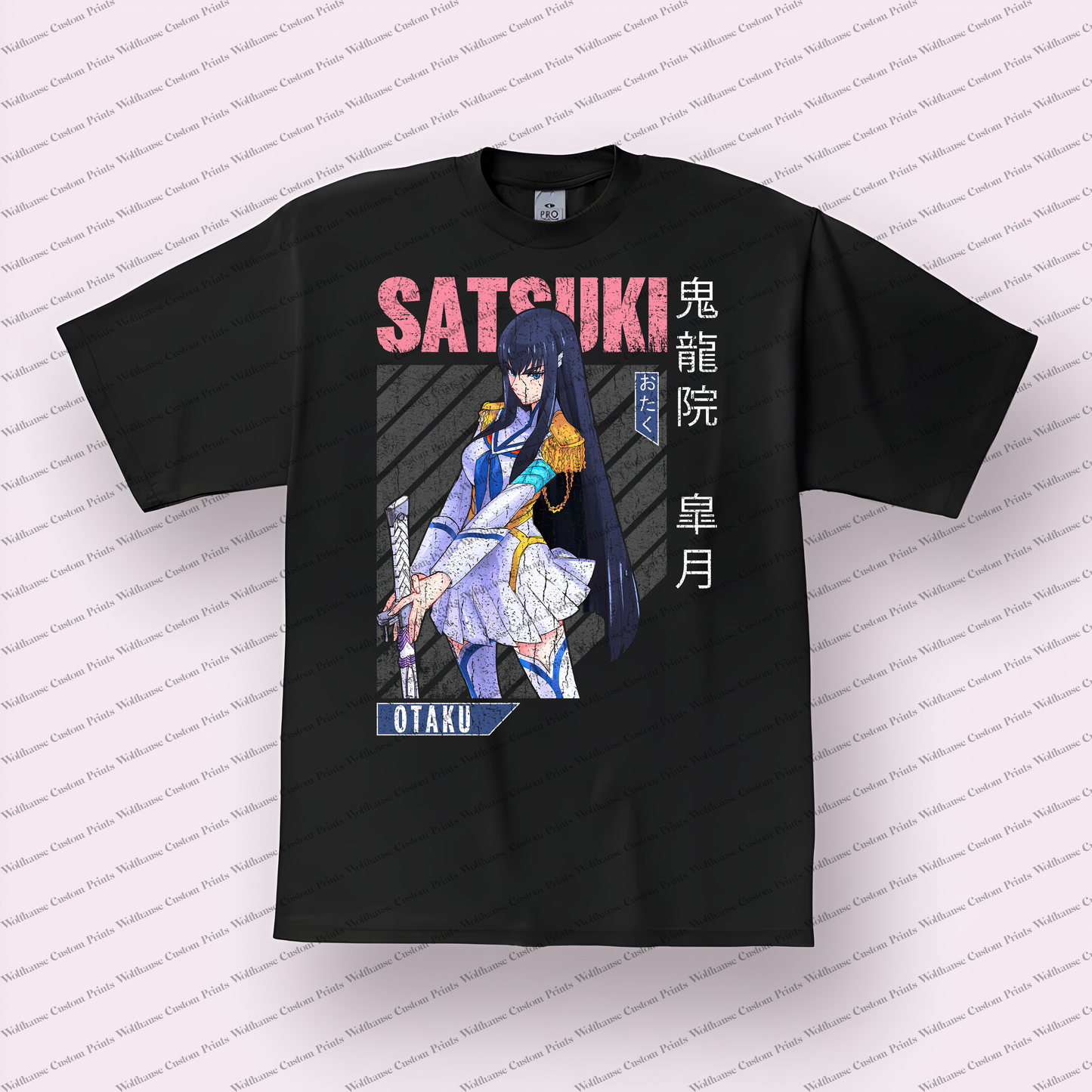 Kill la Kill Distressed Design Graphic Tee