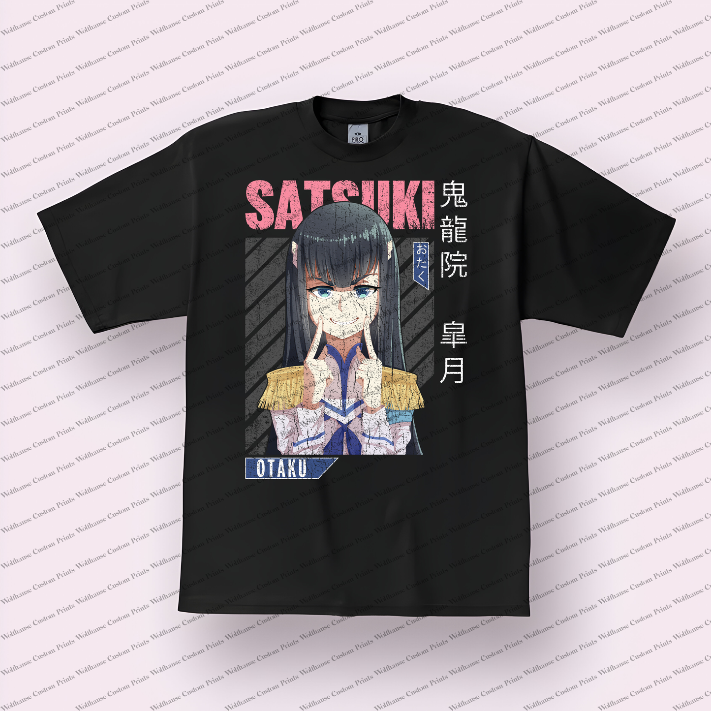 Kill la Kill Distressed Design Graphic Tee