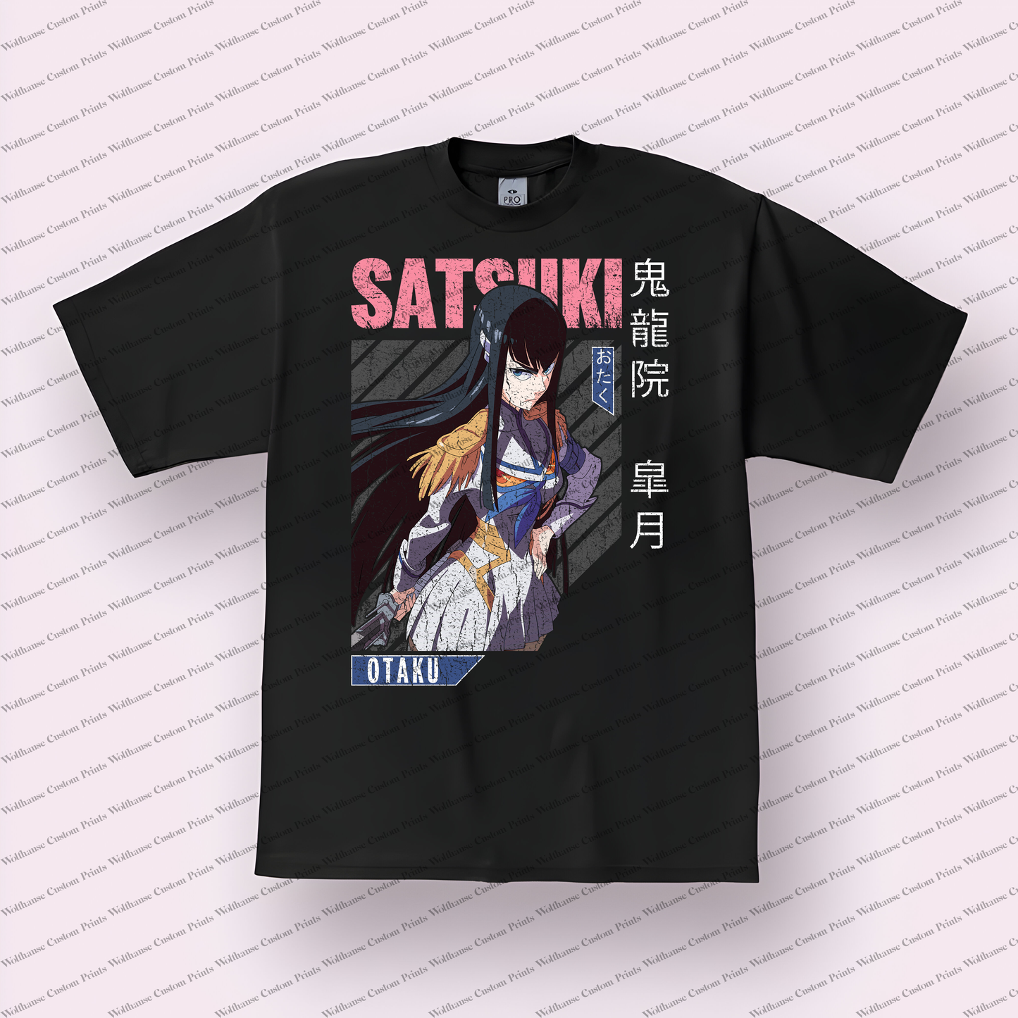 Kill la Kill Distressed Design Graphic Tee