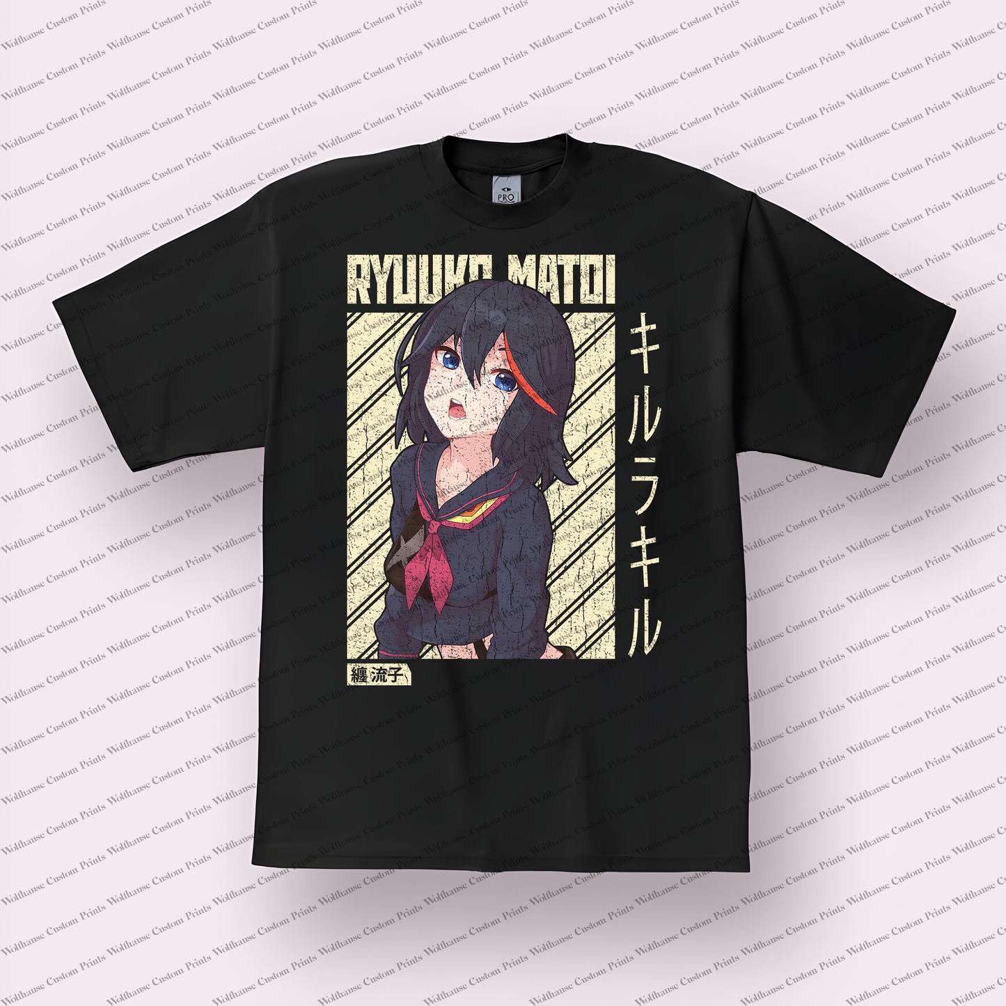Kill la Kill Distressed Design Graphic Tee