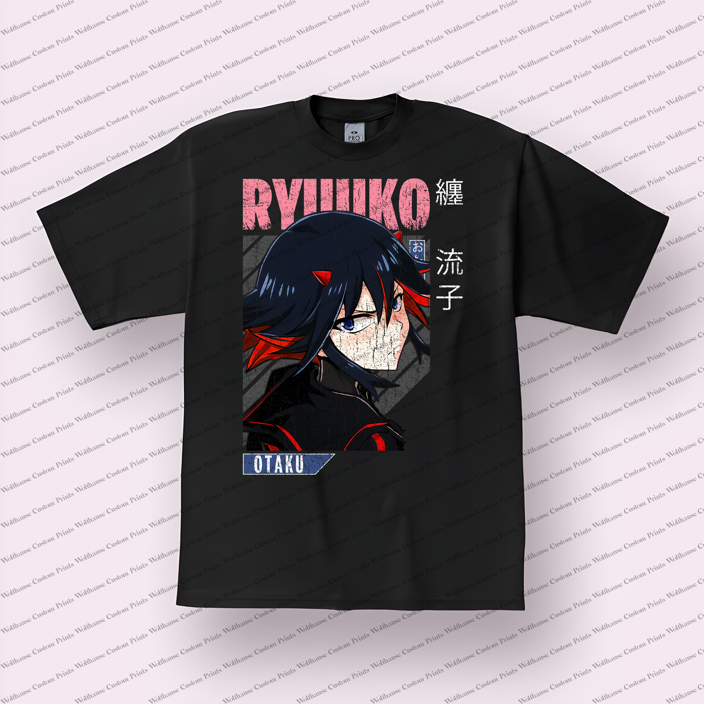 Kill la Kill Distressed Design Graphic Tee