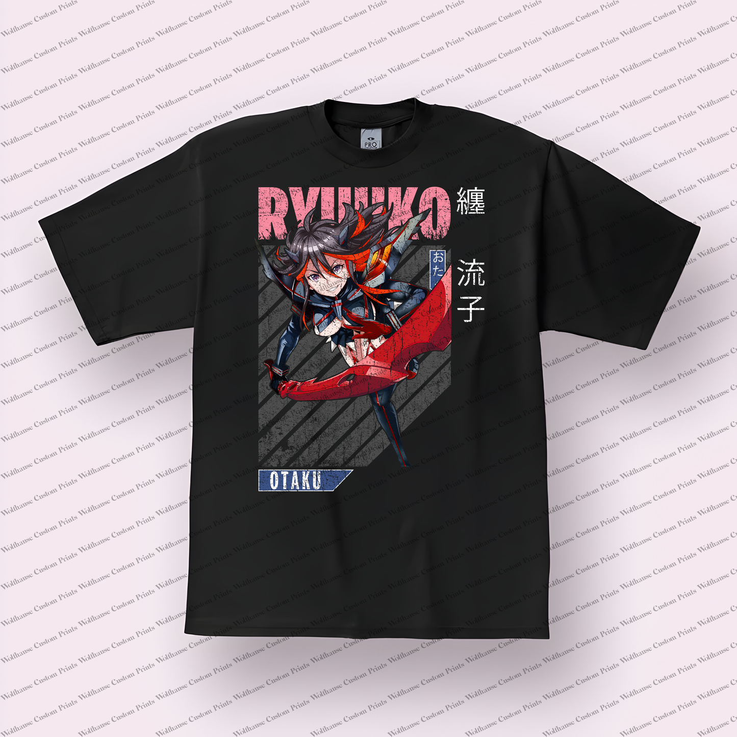 Kill la Kill Distressed Design Graphic Tee