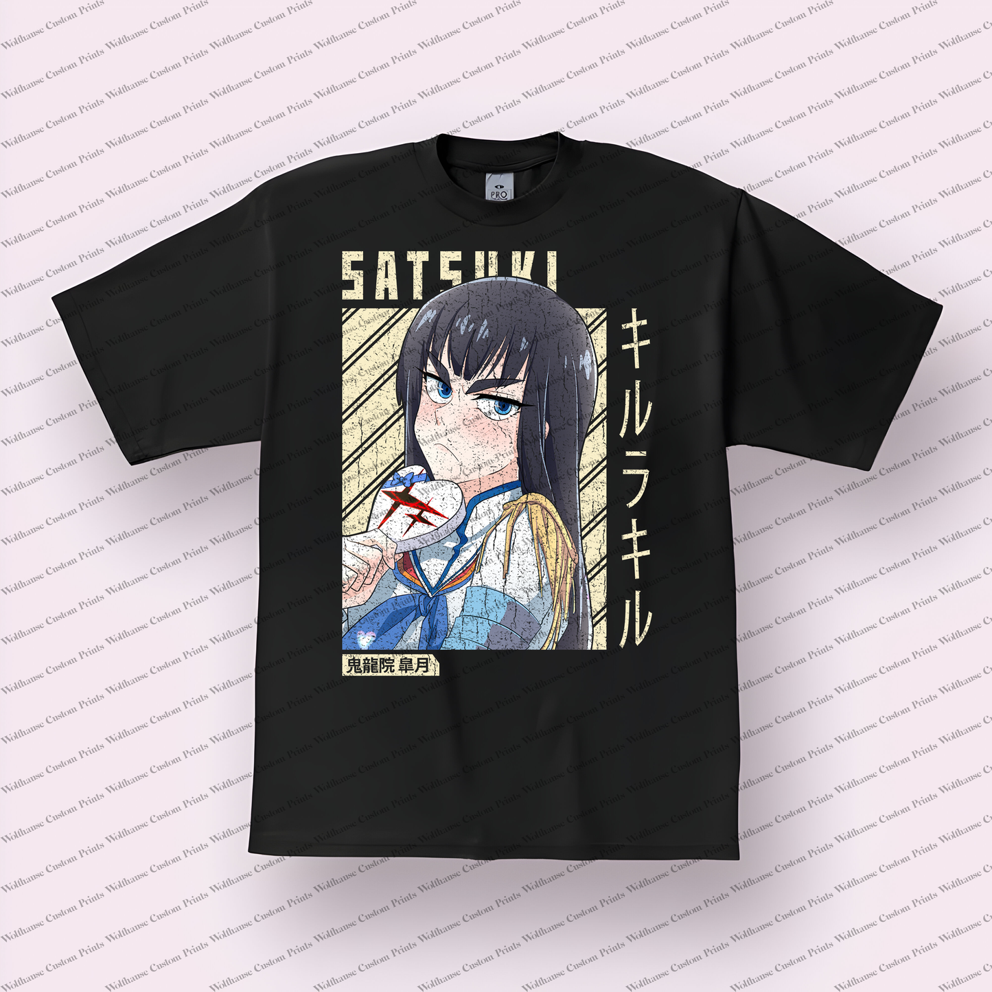 Kill la Kill Distressed Design Graphic Tee