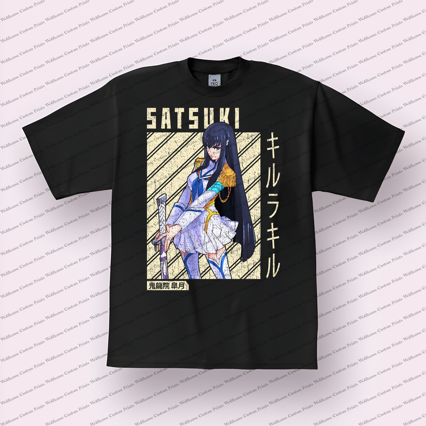 Kill la Kill Distressed Design Graphic Tee