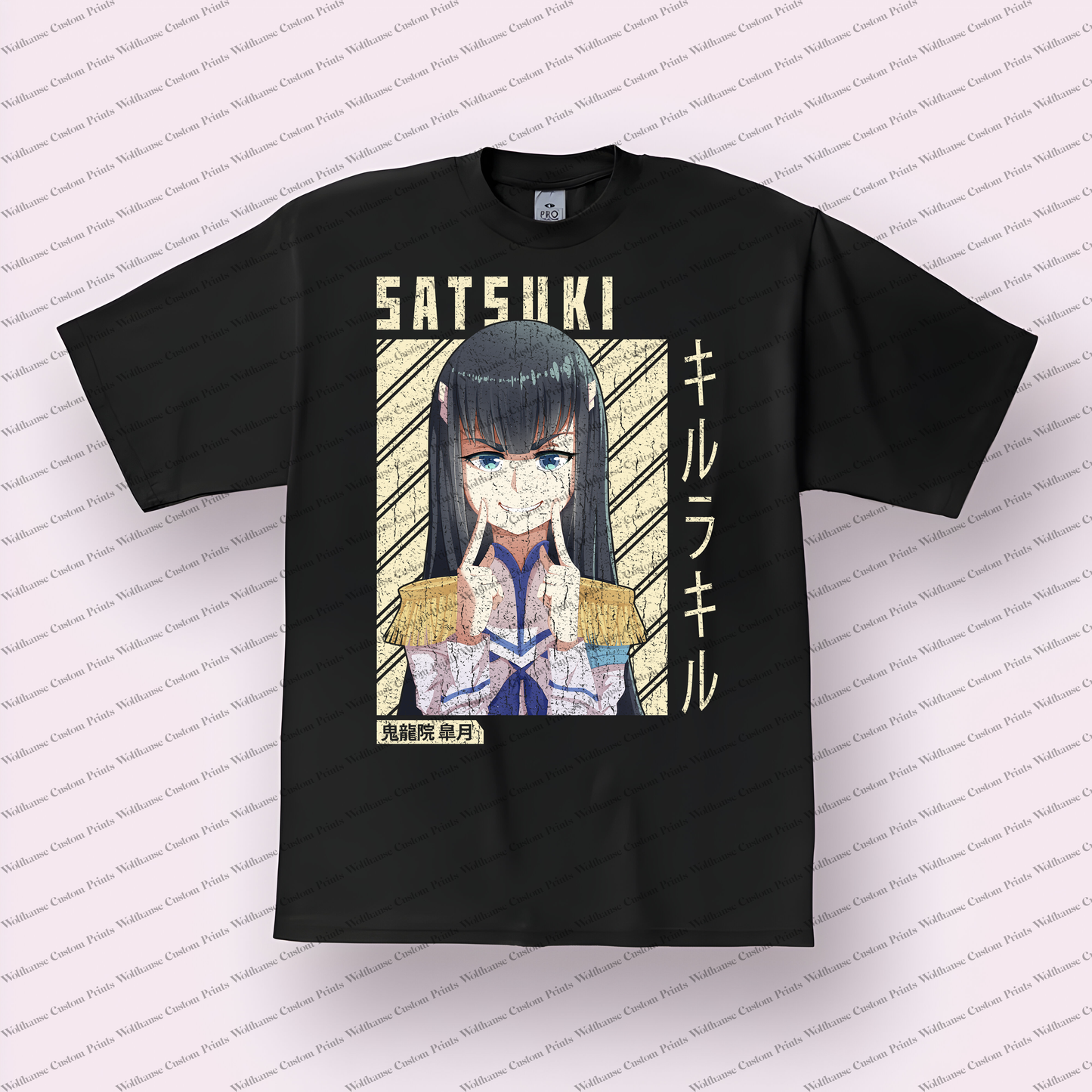 Kill la Kill Distressed Design Graphic Tee