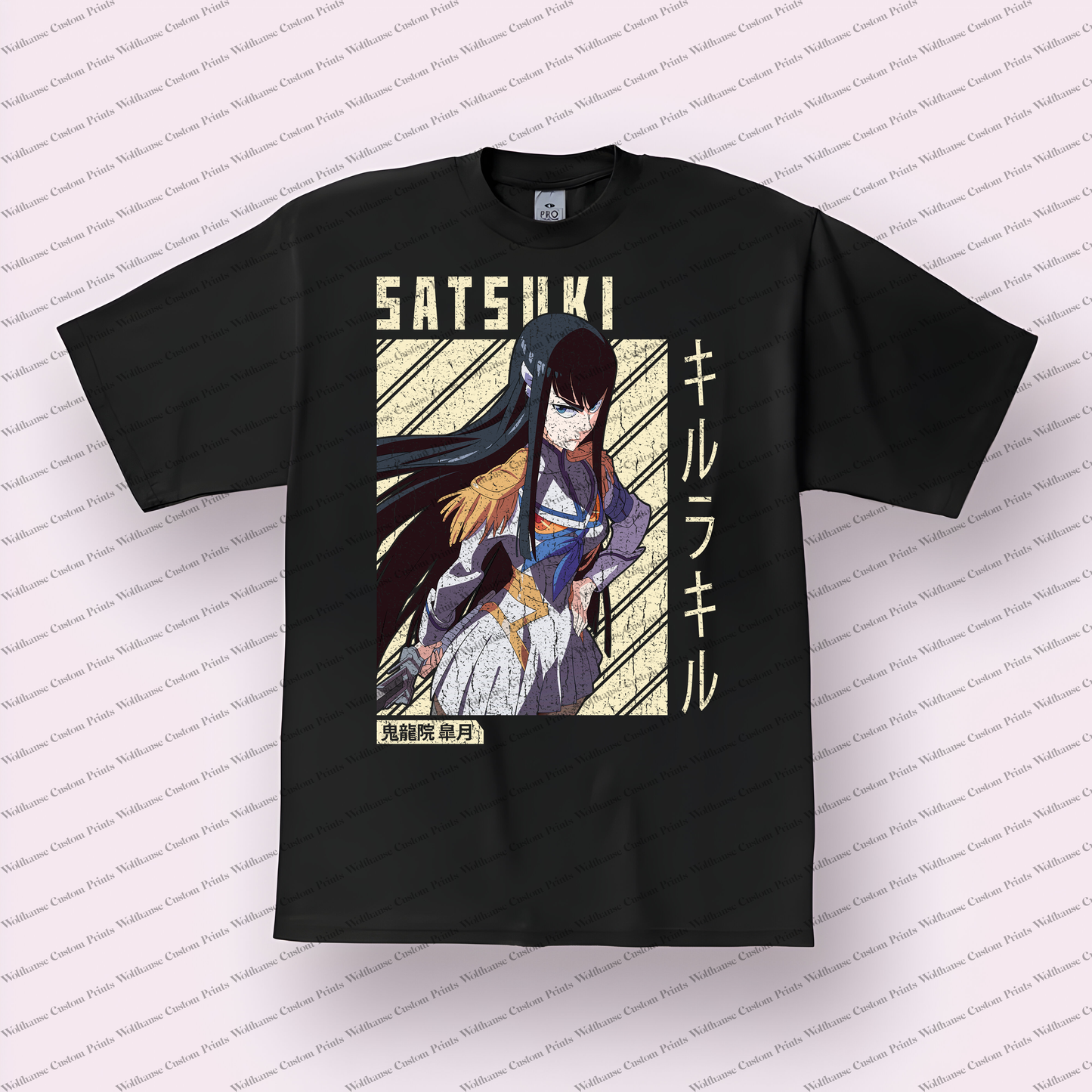 Kill la Kill Distressed Design Graphic Tee