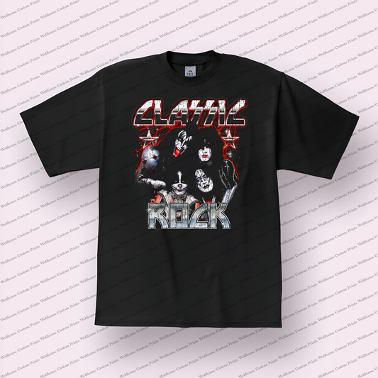 Kiss Distressed Graphic Tee