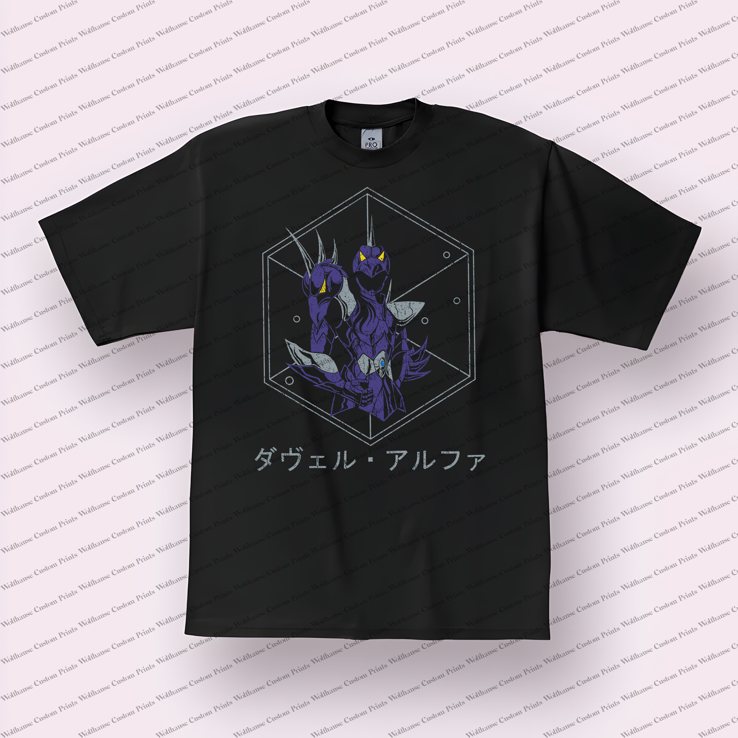 Knights of the Zodiac Distressed Design Graphic Tee