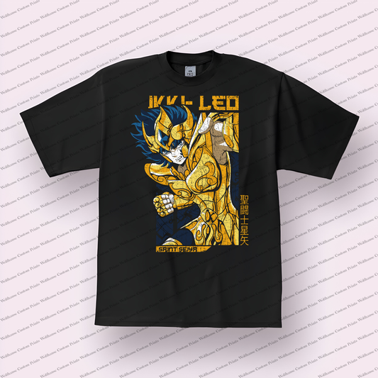 Knights of the Zodiac Distressed Design Graphic Tee