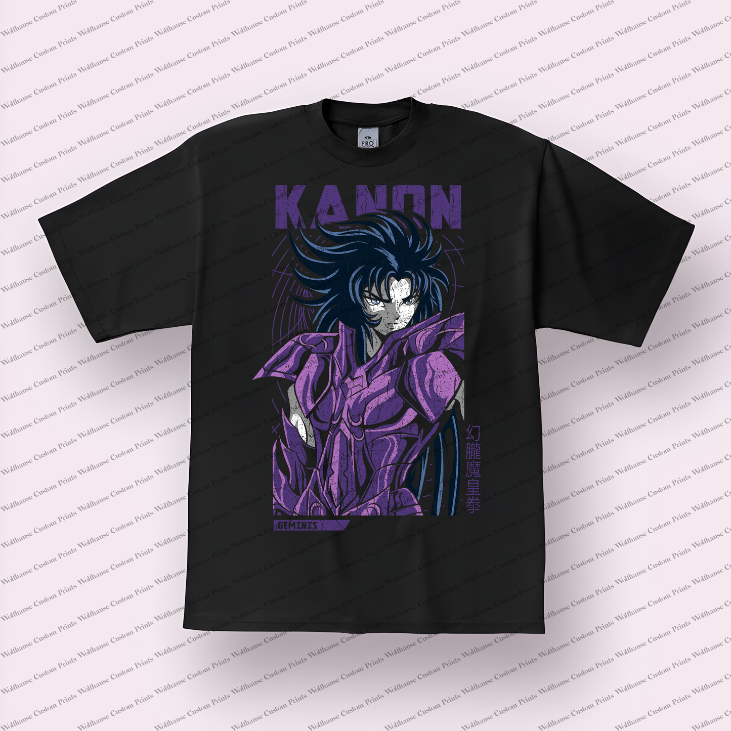 Knights of the Zodiac Distressed Design Graphic Tee