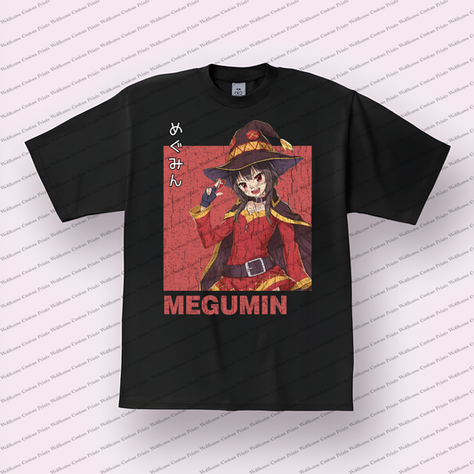 KonoSuba Distressed Design Graphic Tee