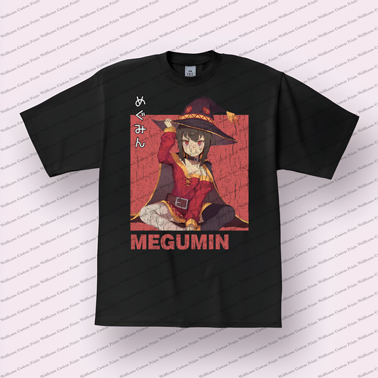 KonoSuba Distressed Design Graphic Tee