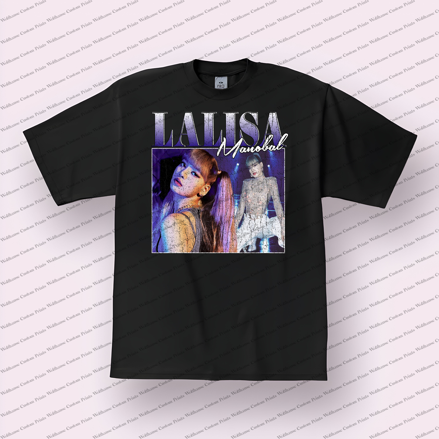 Lalisa Distressed Graphic Tee