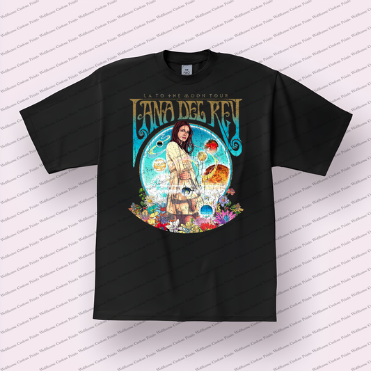 Lana del Rey Distressed Graphic Tee