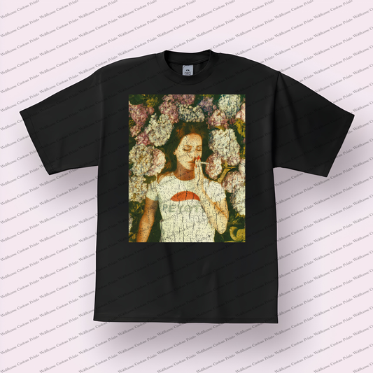 Lana del Rey Distressed Graphic Tee