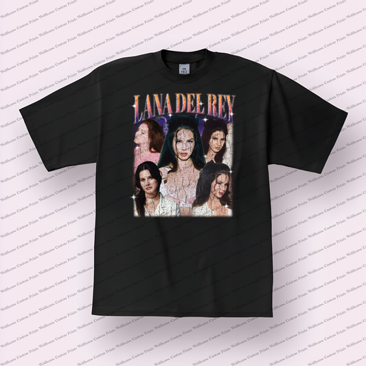 Lana del Rey Distressed Graphic Tee