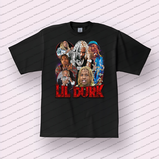 Lil Keed Distressed Graphic Tee