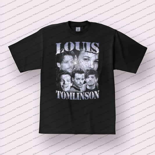 Louis Tominson Distressed Graphic Tee