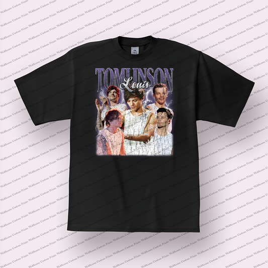 Louis Tominson Distressed Graphic Tee