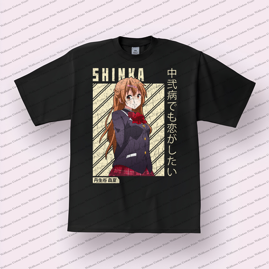 Love Chunibyo Other Delusions Distressed Design Graphic Tee