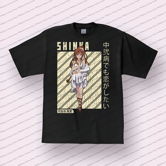 Love Chunibyo Other Delusions Distressed Design Graphic Tee
