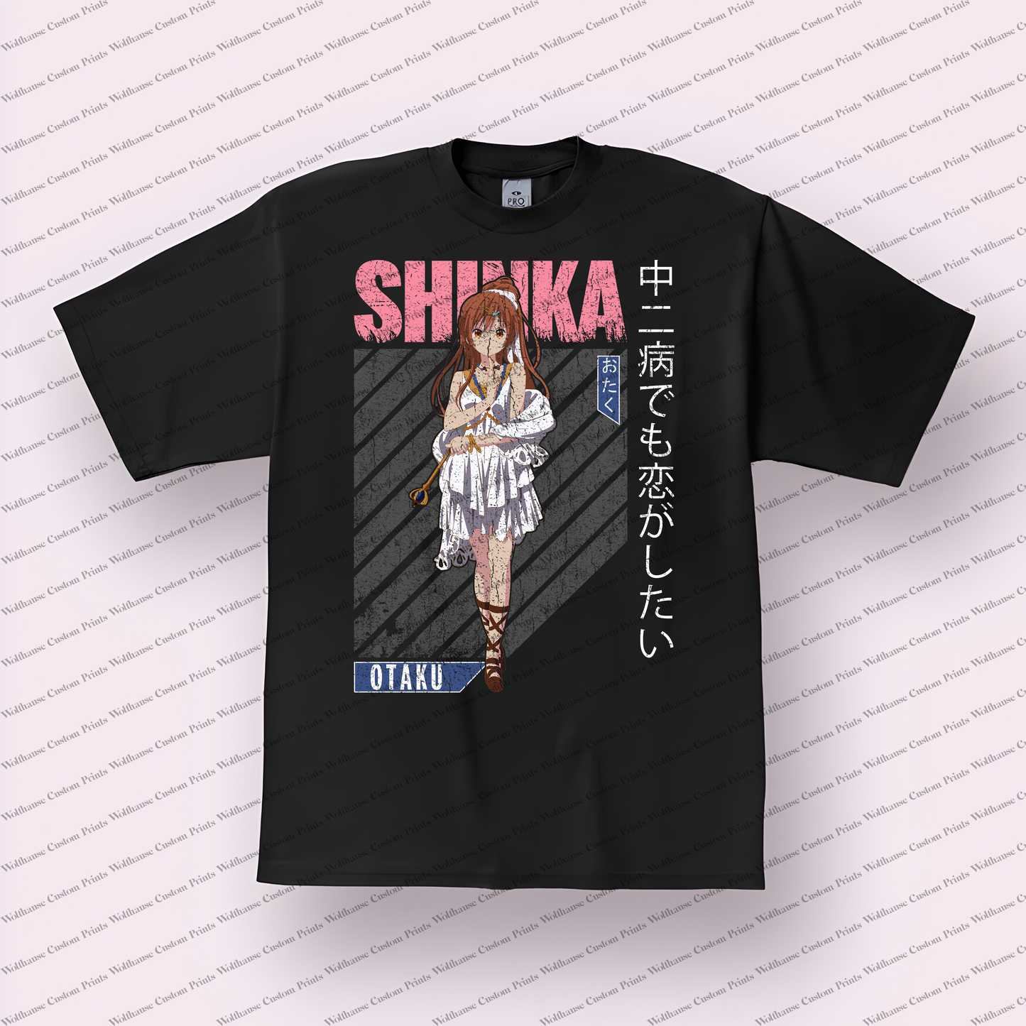 Love Chunibyo Other Delusions Distressed Design Graphic Tee
