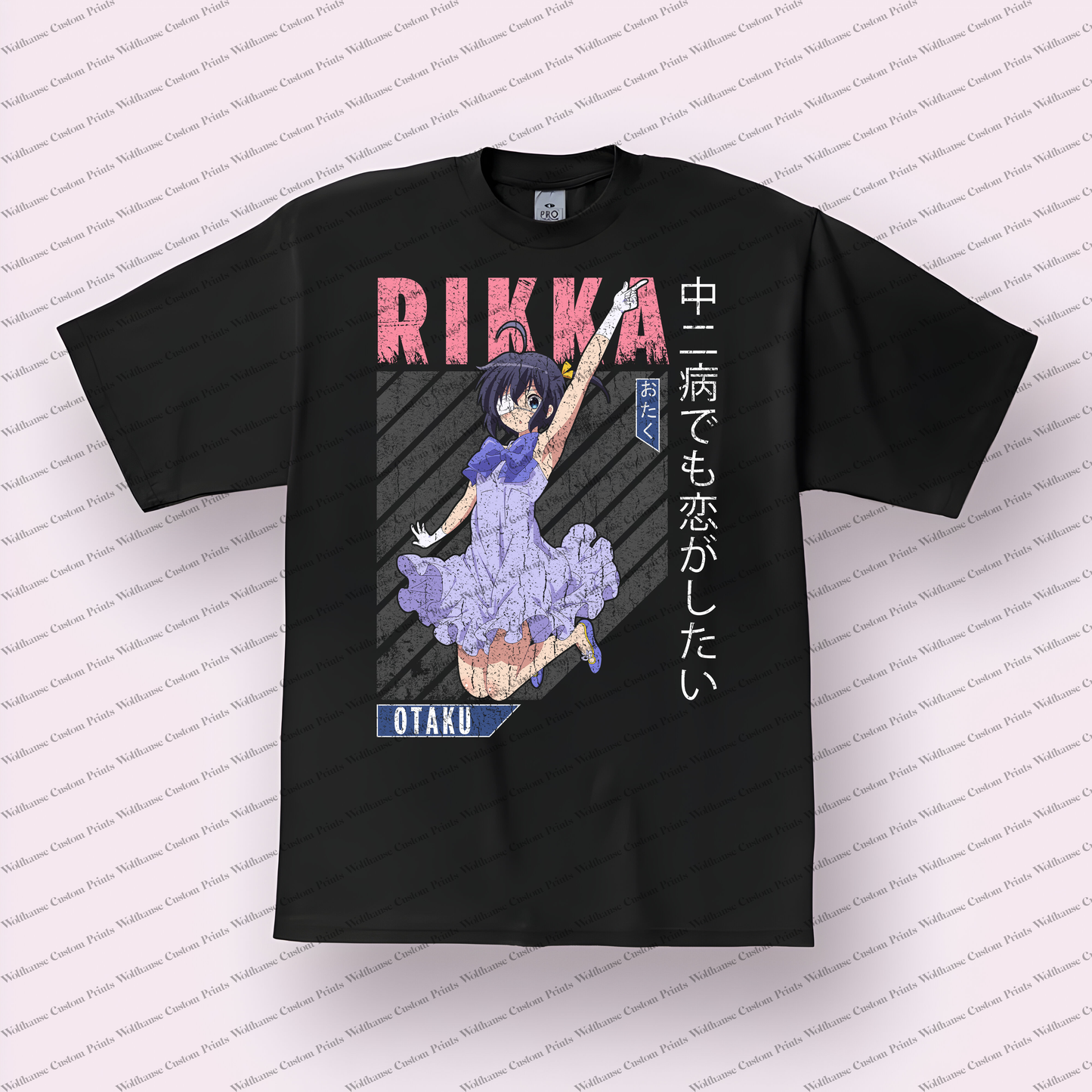 Love Chunibyo Other Delusions Distressed Design Graphic Tee