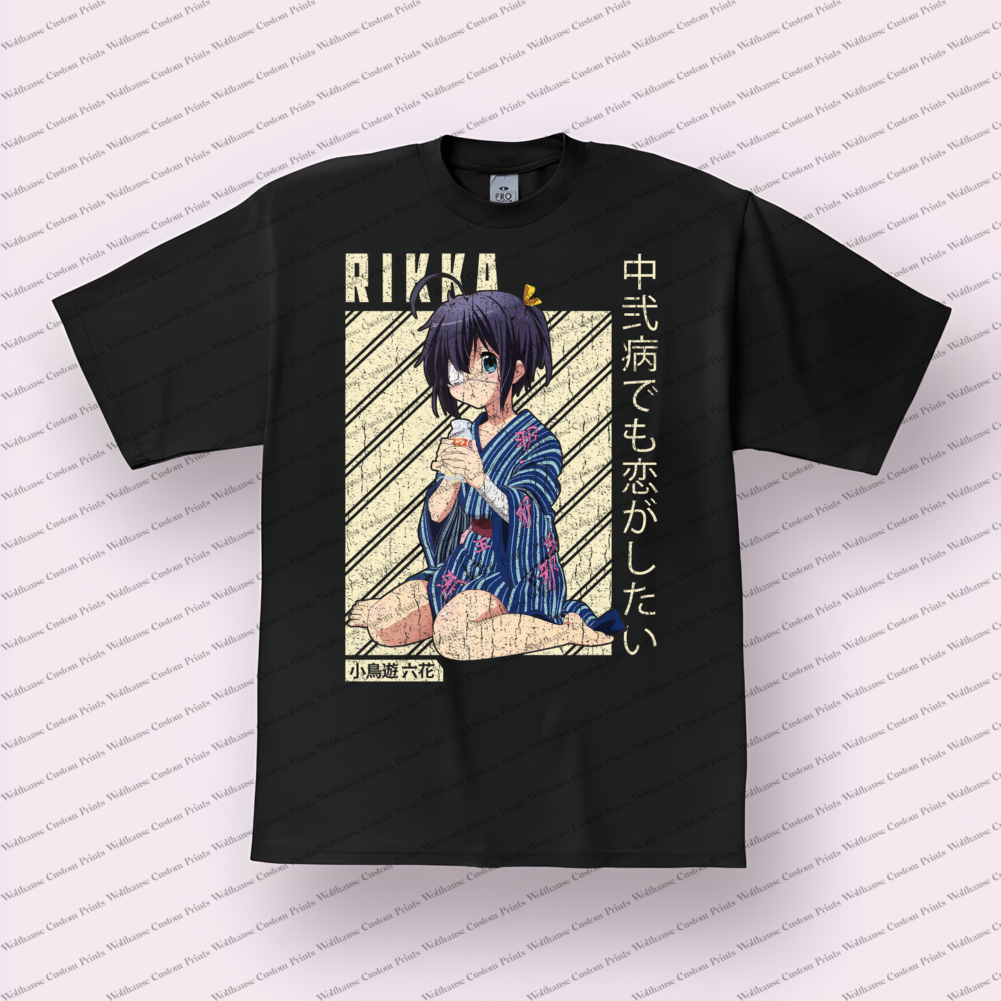 Love Chunibyo Other Delusions Distressed Design Graphic Tee